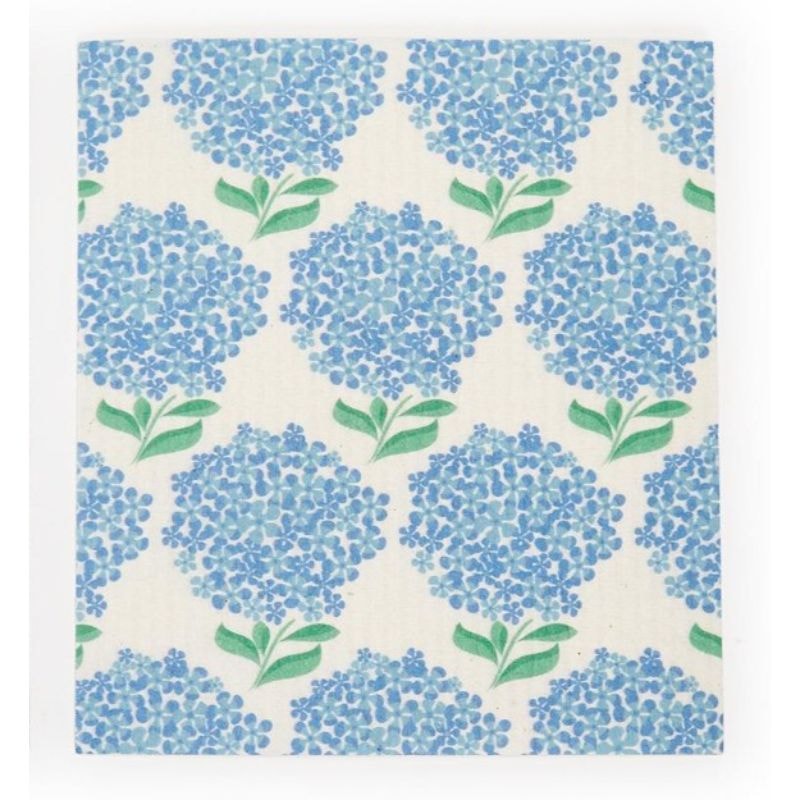 Two's Company Biodegradable Kitchen Cloth - White Hydrangea